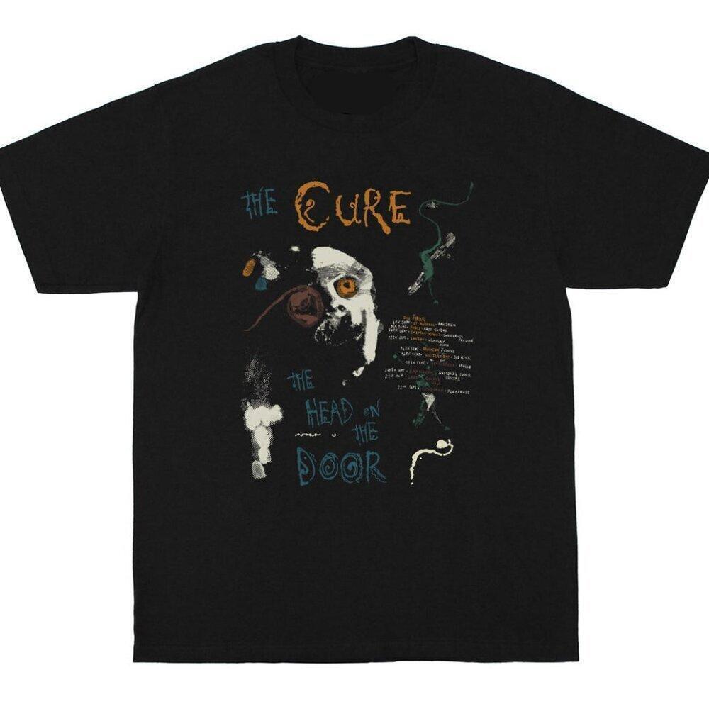 The Cure The Head On The Door 80S Band Tee Retro Gothic Rock TShirt